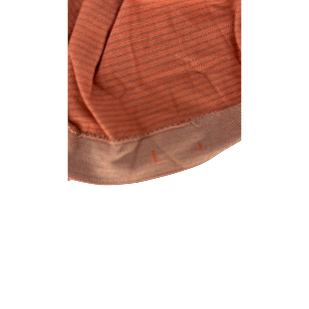 Lululemon Metal Vent Tech Long Sleeve Top Womens L Rust Orange Athletic Gorpcore - Picture 9 of 10